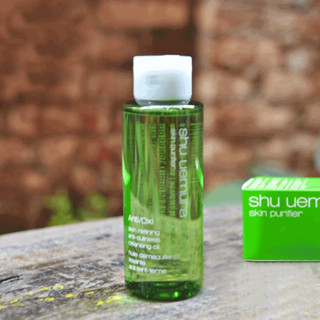 Beauty-Siam แท้ทั้งร้าน !! Shu Uemura Skin Purifier Cleansing Oil ออล์ทำความสะอาดผิวหน้า 15 ML.