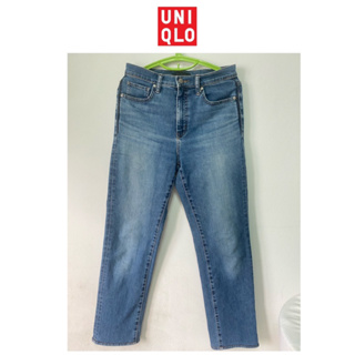 Uniqloกางเกงยีนส์ทรงกระบอกเล็ก