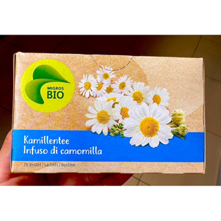 ชาคาโมมายด์ ออแกนิก Organic Camomile Tea  20 sachets