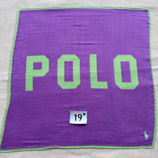 Polo ralph lauren ผ้าเช็ดหน้า โปโลราล์ฟลอเรน