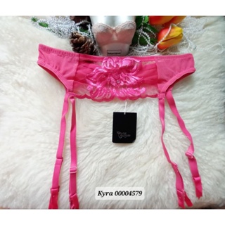 Kyra glam Size XS,S,M,L ชุดชั้นในแบรนด์เนม/Garter belt ที่เกี่ยวถุงน่อง 00004579