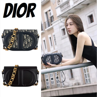 กระเป๋าถือ Dior/CD SIGNATURE (มีสายสะพาย)/กระเป๋าสะพายข้าง/กระเป๋าสะพายข้าง/ใหม่