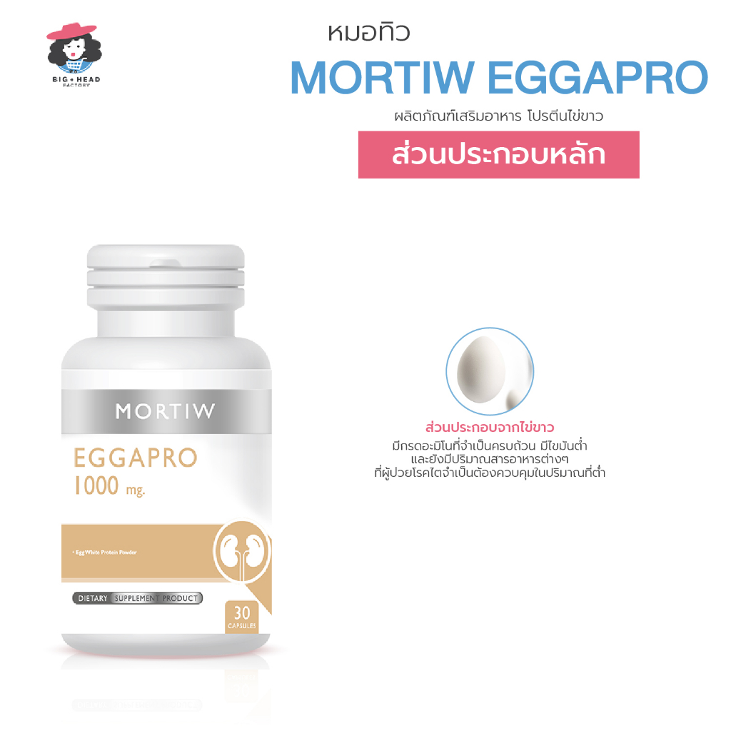 mortiw-หมอทิว-eggapro-โปรตีนไข่ขาว-ฟอกไต-เสริมสร้างกล้ามเนื้อ-ซ่อมแซมส่วนสึกหรอ-เอกาโปร-30-แคปซูล