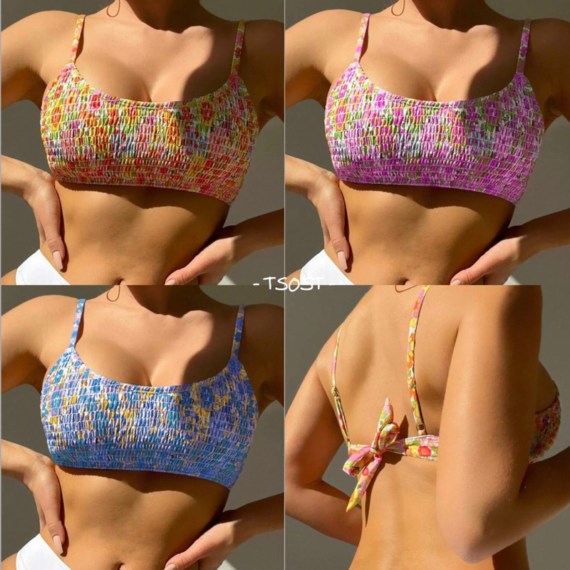 พร้อมส่ง-bikini-top-บิกินี่แบบผูกหลัง