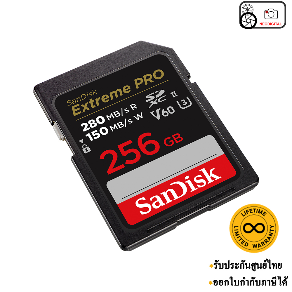 SanDisk Extreme PRO SDXC V60 UHS-II Card | Shopee Thailand