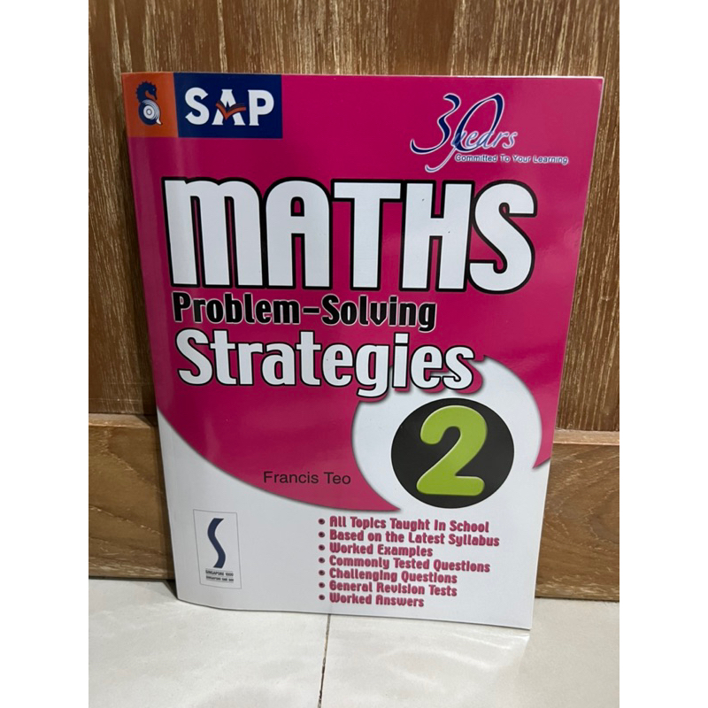 Maths Problem-Solving Strategies Primary 2 แบบฝึกหัดคณิตศาสตร์ชั้นประถม ...