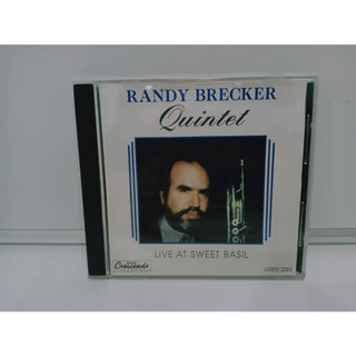 1 CD MUSIC ซีดีเพลงสากลLive at Sweet Basil  GNPD 2210 RANDY BRECKER QUINTET   (N2B87)