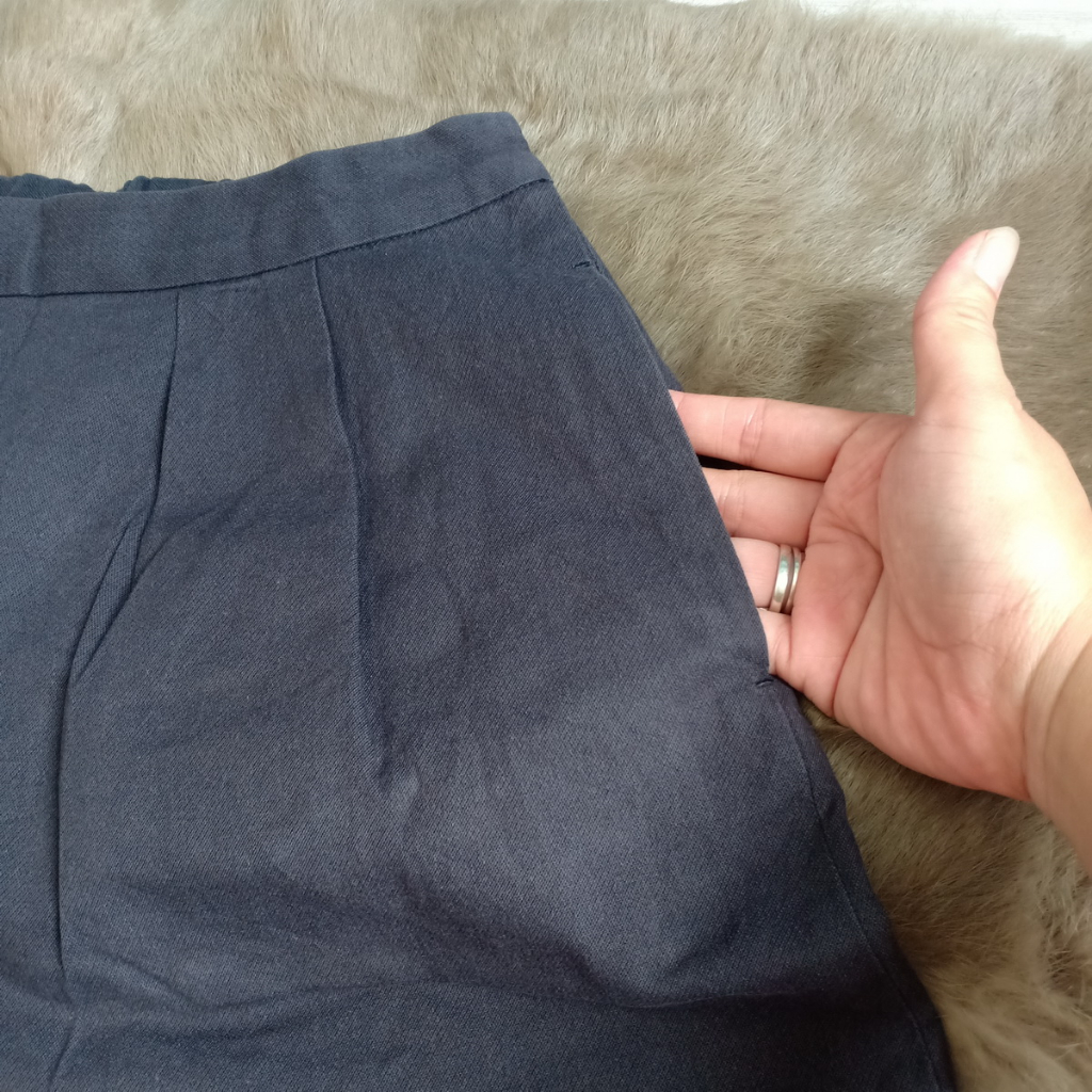 แบรนด์ญี่ปุ่น-กางเกงขา5ส่วน-กางเกงลำลอง-กางเกงคูลอท-ขากว้าง-ใส่สบาย-มือสองสภาพใหม่-ขนาดไซส์ดูภาพแรกค่ะ-งานจริงสวยค่ะ