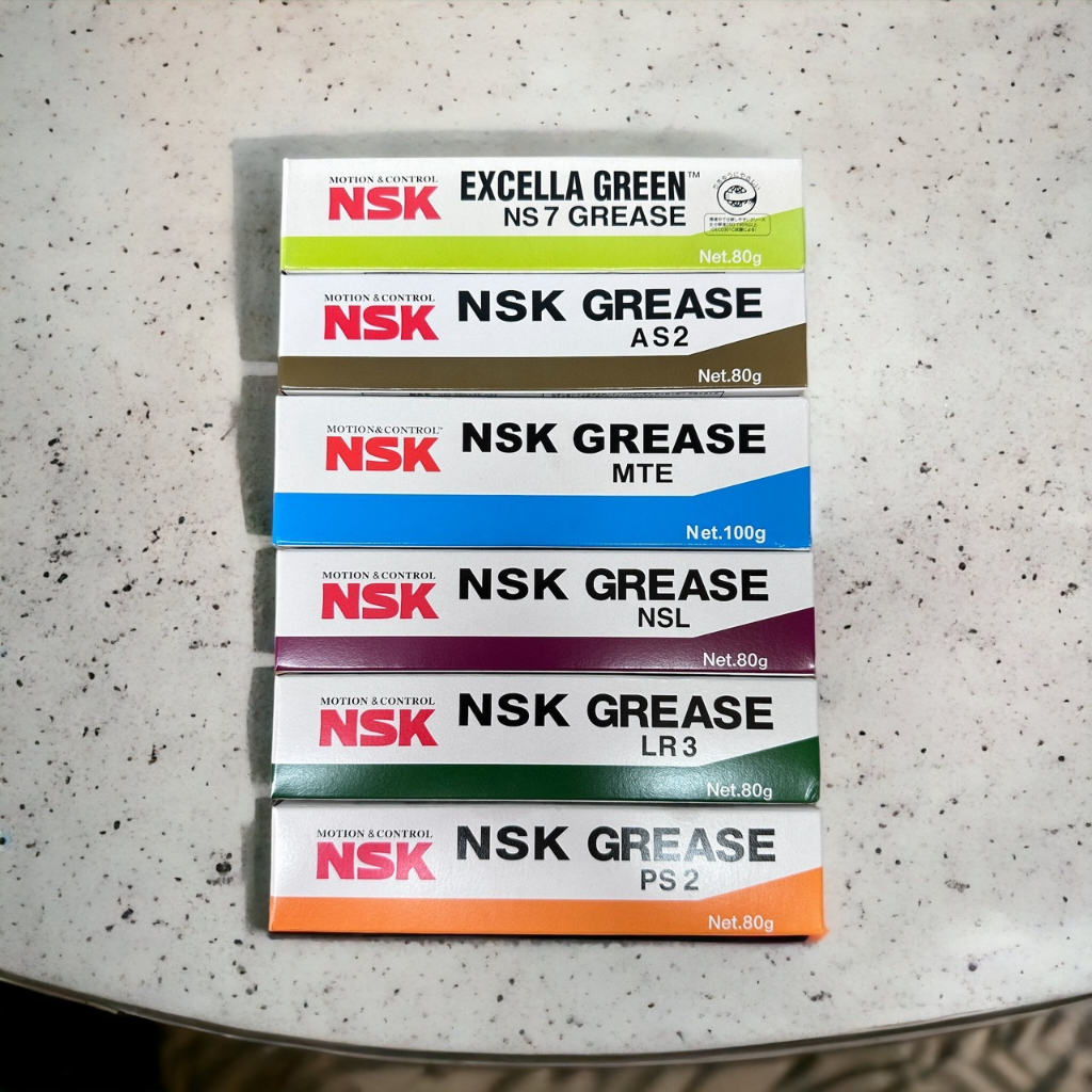 nsk-lubricants-จาระบีคุณภาพสูง-nsk-grease-ns7-as2-mte-nsl-lr3-ps2-จาระบีชนิดพิเศษจากประเทศญี่ปุ่น-น้ำมันหล่อลื่น