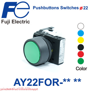 AY22FOR FUJI ELECTRIC  AY22F0R pushbutton switches 22mm AY22FOR FUJI AY22FOR AY22F0R-10 AY22F0R-11 AY22F0R-01