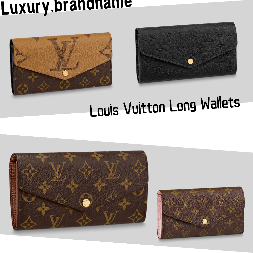 หลุยส์วิตตอง-louis-vuitton-คลิปยาว-กระเป๋าสตางค์-sarah-กระเป๋าสุภาพสตรี-กระเป๋าใส่เหรียญ