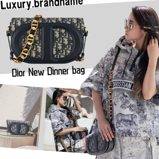 ชาแนล กระเป๋า Dior New Dinner / สไตล์ล่าสุด / กระเป๋าสะพายสุภาพสตรี / กระเป๋า Messenger