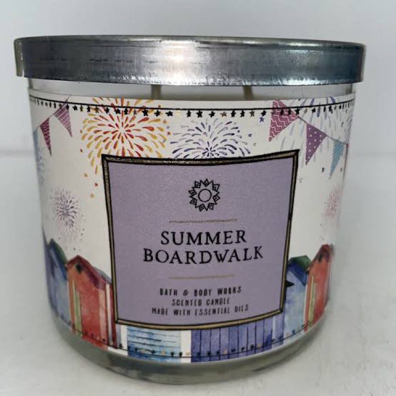 bath-amp-body-works-summer-boardwalk-scented-candle-411g-ของแท้