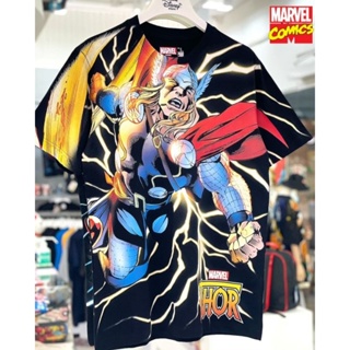 เสื้อOVP Marvel ลาย Thor สีดำ (OPM-036)