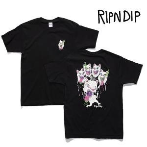 [ ของแท้ ] เสื้อยืด Ripndip Tee SLIMY BOYS TEE (BLACK) ของใหม่ พร้อมส่ง