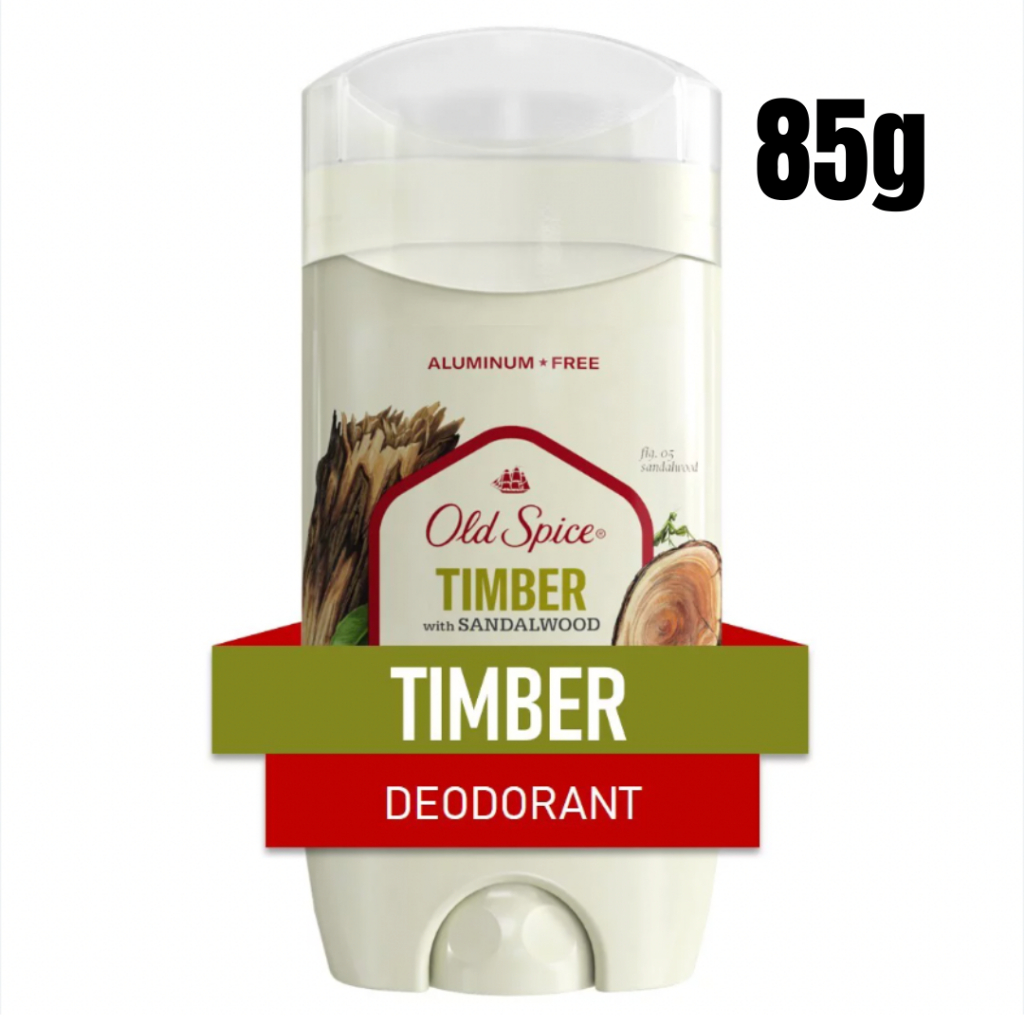 Old Spice Men's Deodorant Aluminum-Free Timber with Sandalwood (กลิ่น ...