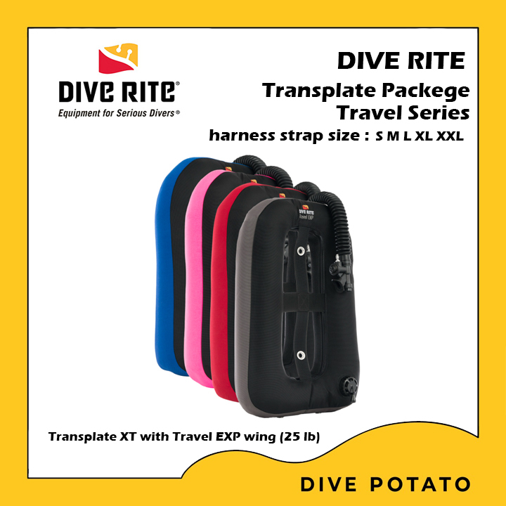 dive-rite-bcd-transplate-package-travel-series-bcd-สำหรับดำน้ำ-scuba-diving-25lb-25ปอนด์