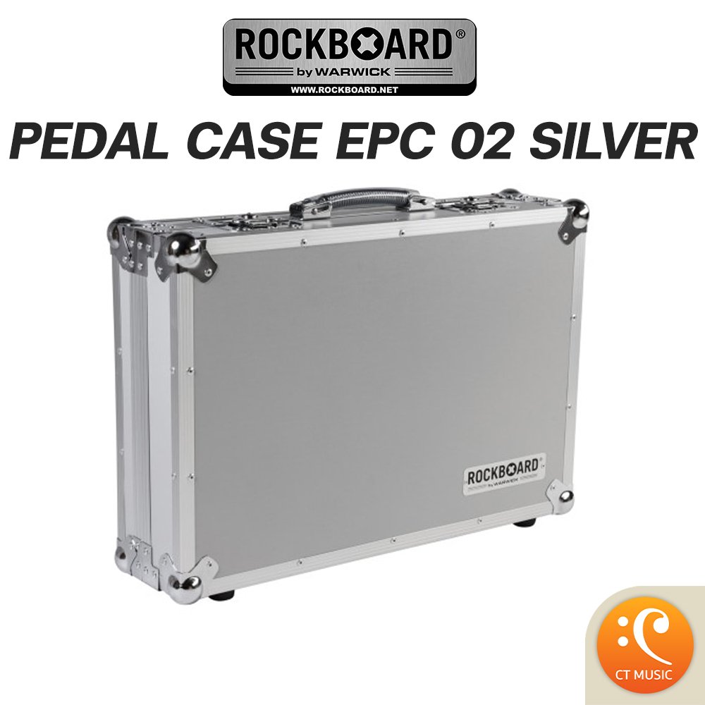 rockboard-pedal-case-epc-02-silver-บอร์ดเอฟเฟค-เคสเอฟเฟค