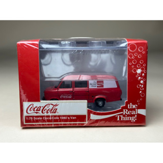 🔺Coca Cola 1980s Van Scale 1:76 ยี่ห้อ Tiny