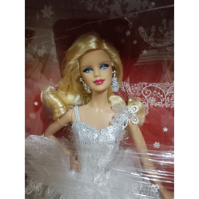 ตุ๊กตาบาร์บี้-barbie-collector-2013-holiday-doll-ของสะสมสวยยืนกล่อง