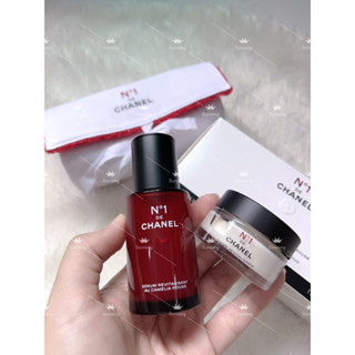 chanel No1 revitalizing serum 30 ml + cream 15g set คุ้มมาก