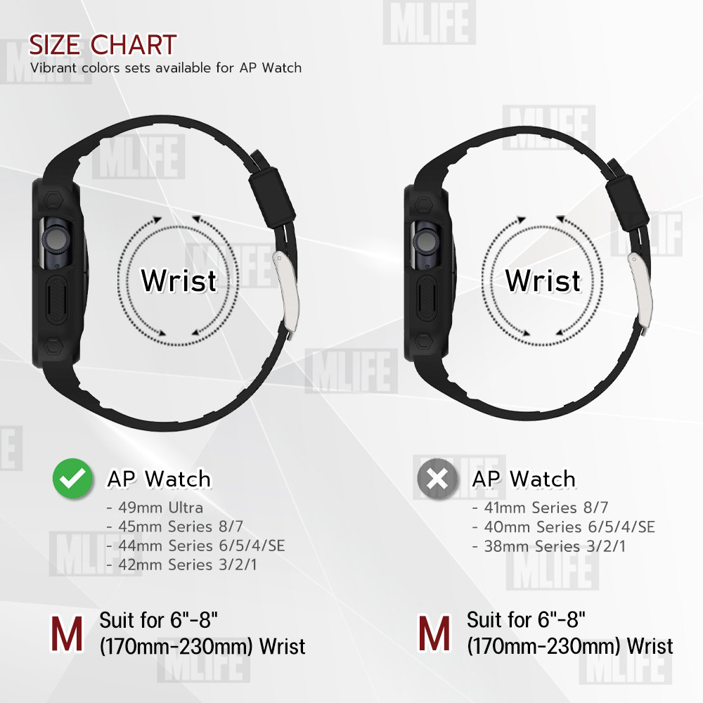 mlife-สายนาฬิกา-สำหรับ-apple-watch-ทุกซีรีย์-49mm-45mm-44mm-42mm-สาย-นาฬิกา-เคส-กระจก-silicone-band-7-6-5-4-3-2-1-se