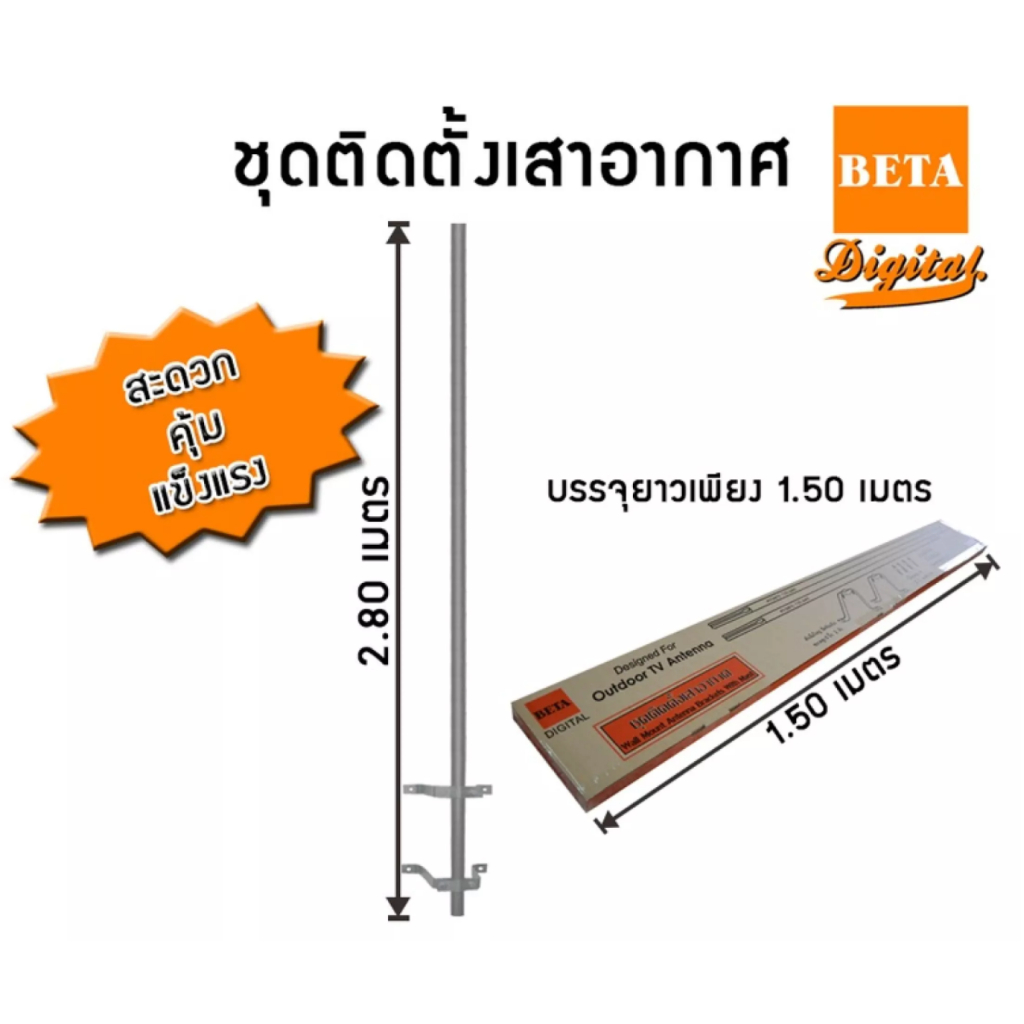 beta-ชุดเสาอากาศทีวีดิจิตอล-hd-37e-เดินระบบอาคาร-62-จุดรับชม