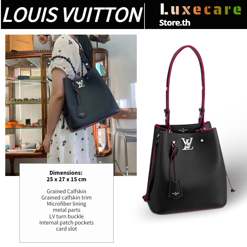 หลุยส์-วิตตอง-louis-vuitton-lockme-bucket-women-shoulder-bag-กระเป๋าถือ-กระเป๋าทรงบัคเก็ต-กระเป๋าหลุยส์วิตตอง