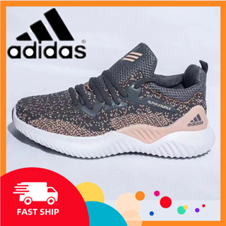 【COD】Adidas Clover Alpha Running Shoes รองเท้าลำลองระบายอากาศผู้ชายและผู้หญิงรองเท้ากีฬา
