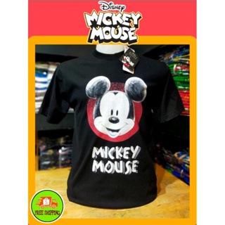 เสื้อDisney ลาย Mickey mouse สีดำ (MK-054)