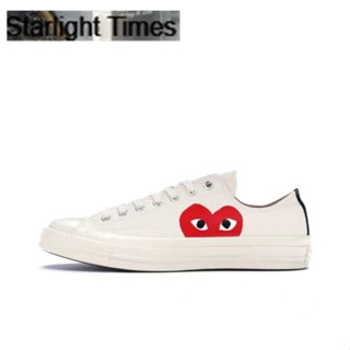 CDG Play X Converse Chuck Taylor All Star 1970s Kawakubo Rei Love Joint Model  ของแท้ 100%