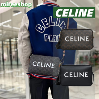 🍒เซลีน Celine Medium Messenger Bag Camera bag