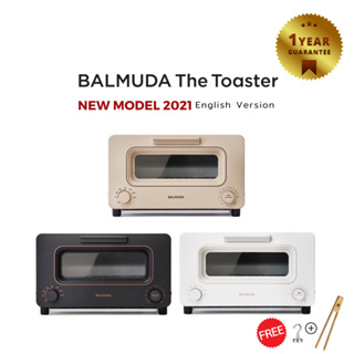 ภาพหน้าปกสินค้าBALMUDA The Toaster รุ่นใหม่ 2021 ประกัน 1 ปี รุ่นภาษาอังกฤษ เครื่องปิ้งขนมปังไอน้ำ เตาอบไอน้ำ Toaster มอก เตาอบ ที่เกี่ยวข้อง