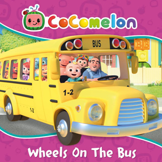 Cocomelon Sing and Dance: Wheels on the Bus Board Book The whole CoComelon family are riding the bus with their animal