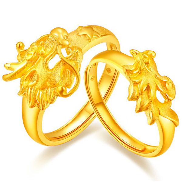 catalog-accessories-แหวนชายและหญิง-แหวนทองคู่-มังกร-ไก่ฟ้า-แหวนเครื่องประดับ-รูปทรงน่ารักแทนใจ