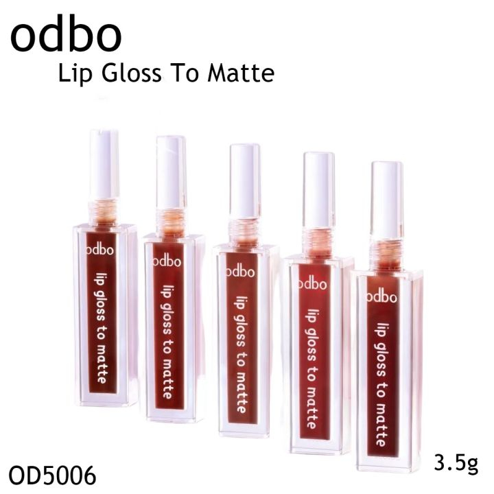 odbo-lip-gloss-to-matte-od5006-3-5-gโอดีบีโอ-ลิป-กลอส-ทู-แมทท์