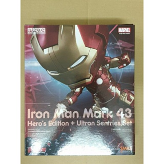 Nendoriod 543 Iron Man Mark 43 Heros Edition + Ultron Sentries Set