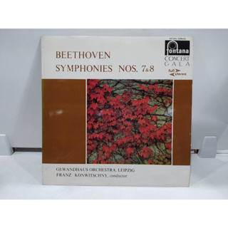 1LP Vinyl Records แผ่นเสียงไวนิล SYMPHONIES NOS. 7&amp;8   (E12E82)