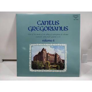 1LP Vinyl Records แผ่นเสียงไวนิล cantus GREGORIANUS  (E14A43)