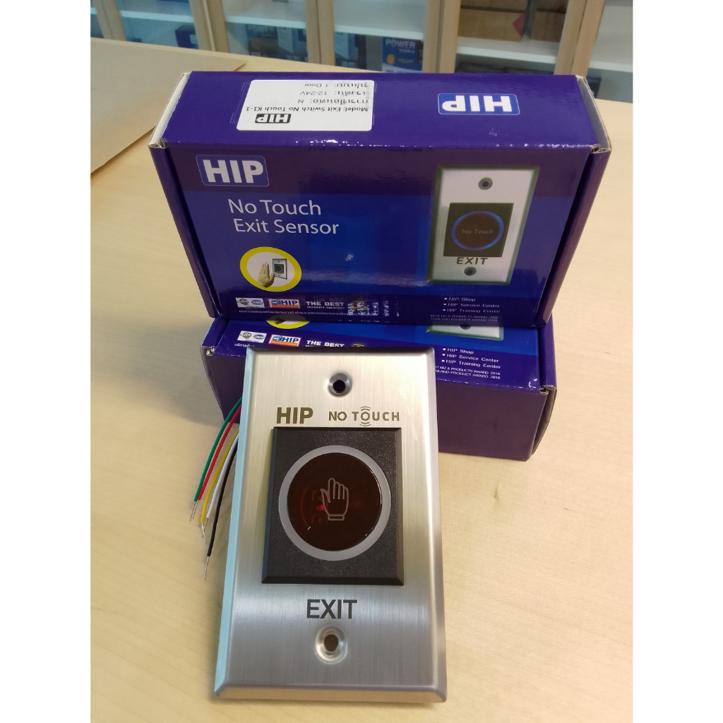 HIP Exit Switch No Touch วัสดุอลูมิเนียม รุ่น K1 | Shopee Thailand