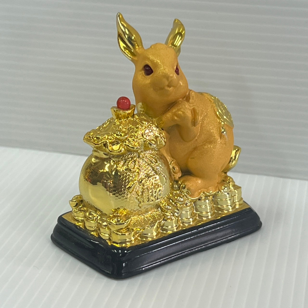 กระต่าย-กระต่ายทอง-กระถางถุงทอง-นักษัตร-ปีเกิดปีเถาะ-เสริมดวง-นำโชค-พร้อมส่ง