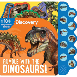 Discovery: Rumble with the Dinosaurs! (10-Button Sound Books) Board book – Sound Book