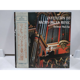 1LP Vinyl Records แผ่นเสียงไวนิลINVITATION TO BACHS ORGAN MUSIC    (E14C13)