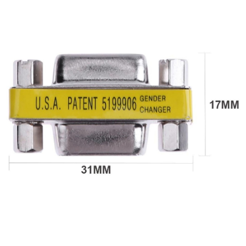 หัวต่อ-vga-เมีย-เมีย-เพิ่มความยาวสาย-vga-adapter-vga-f-f