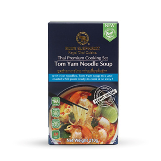 บลูเอเลเฟ่นท์ชุดก๋วยเตี๋ยวต้มยำ  จำนวน 6 ชิ้น  Thai cooking set Tom Yam Noodle Soup  6 Pcs