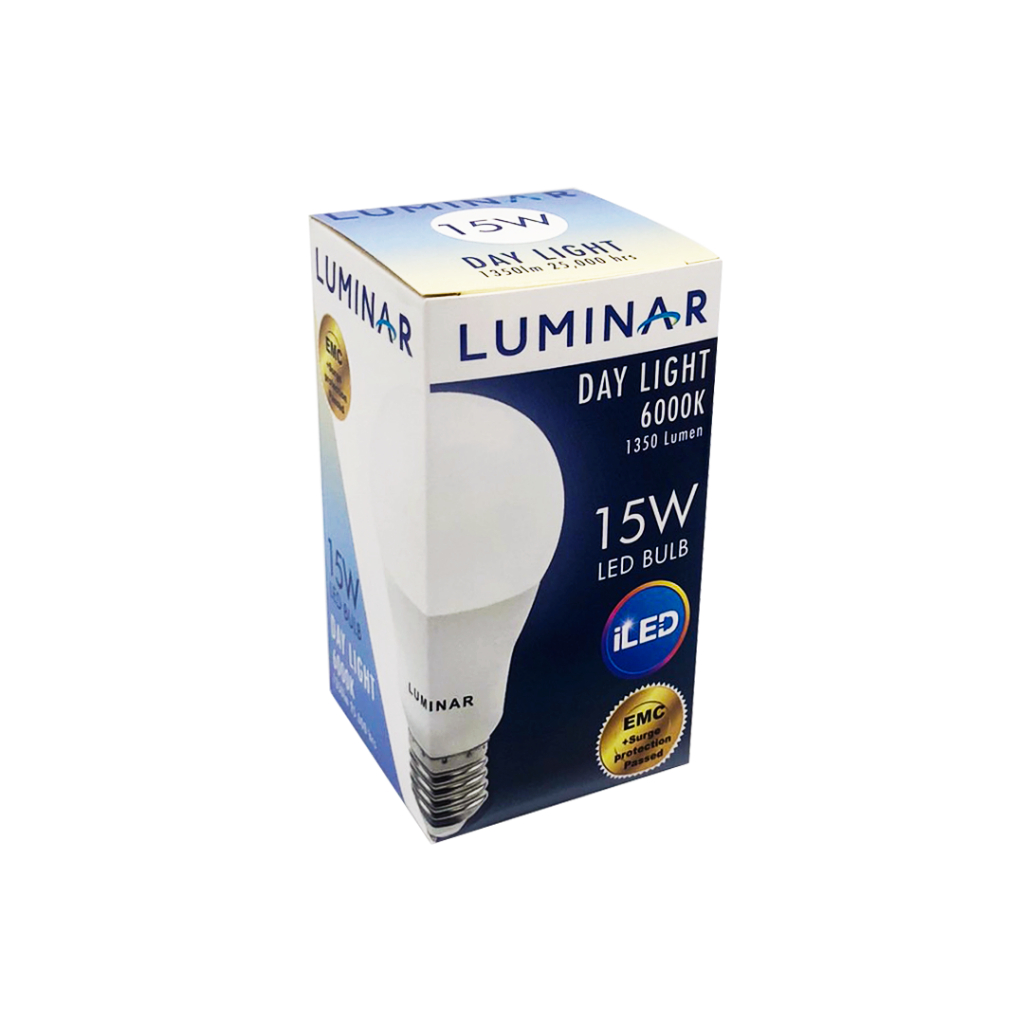 หลอดไฟ LED BULB LUMINAR 15W DAYLIGHT | Shopee Thailand