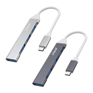 มาใหม่ 🚀ส่งเร็ว🚀 OKER H-347 TYPE-C TO USB HUB OTG USB ความเร็วสูง 4 พอร์ตฮับ USB 3.0 Type-C HUB Adapter USB-C