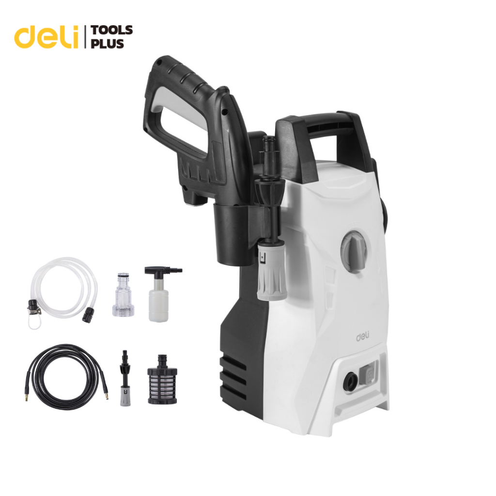 deli-เครื่องฉีดน้ำแรงดันสูง-เครื่องฉีดน้ำล้างรถ-1200w-high-pressure-washer