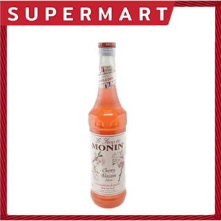 SUPERMART Monin Cherry Blossom Syrup 700 ml. น้ำเชื่อมกลิ่นเชอร์รี บลอสซัม ตราโมนิน 700 มล. #1108022