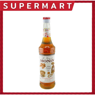 SUPERMART Monin Salted Caramel Syrup 700 ml. น้ำเชื่อมกลิ่นซอลเท็ด คาราเมล ตราโมนิน 700 มล. #1108036